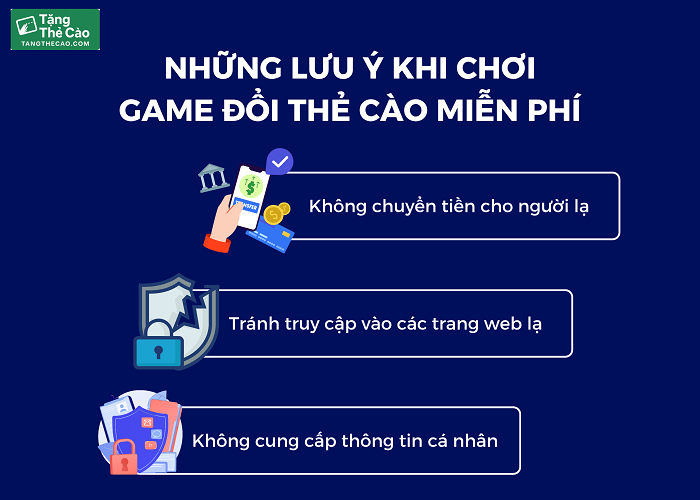 Cảnh giác khi chơi game đổi thẻ cào miễn phí