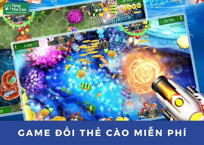 Hình thức chơi game đổi thẻ cào miễn phí